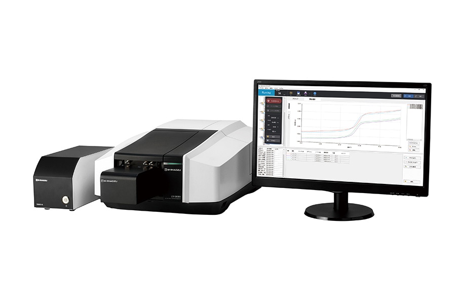 Tm Analysis System Example of a System with the UV-2600i in the UV-Vis Series of UV-VIS Spectrophotometers