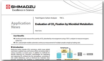 Evaluation of CO2 Fixation by Microbial Metabolism
