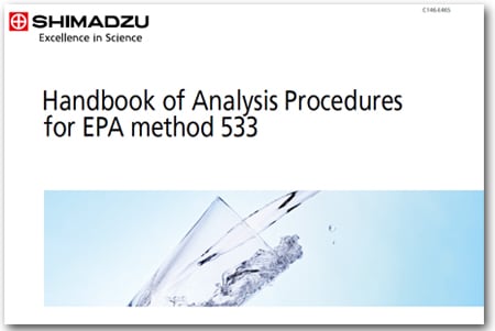 Handbook of Analysis Procedures for EPA method 533