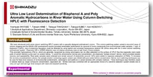 Ultra Low Level Determination of Bisphenol A and Poly Aromatic Hydrocarbons in River Water Using Column-Switching HPLC with Fluorescence Detection