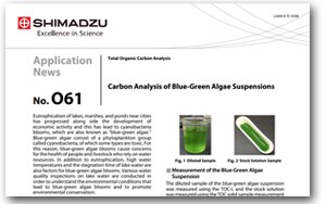 Carbon Analysis of Blue-Green Algae Suspensions