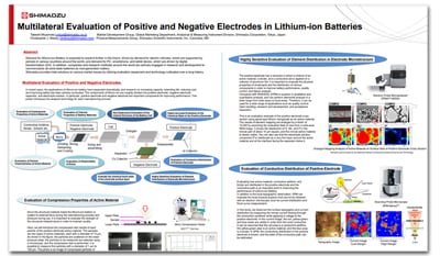 Multilateral Evaluation of Positive and Negative Electrodes in Lithium-ion Batteries