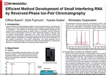Efficient Method Development of Small Interfering RNA by Reversed-Phase Ion-Pair Chromatography