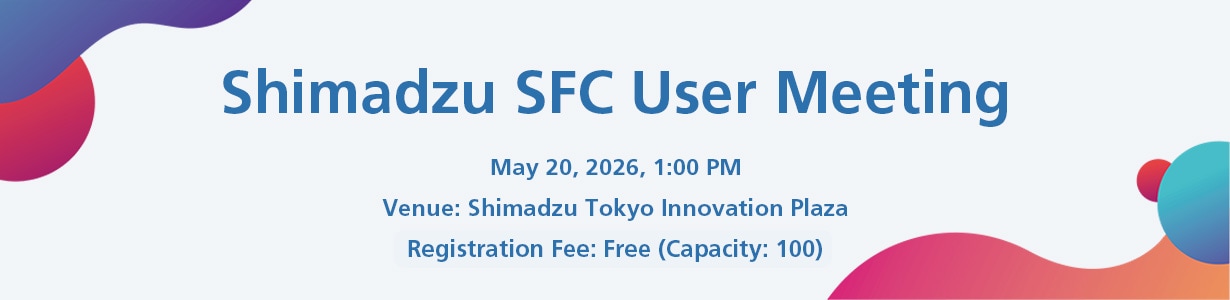 Shimadzu SFC User Meeting