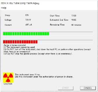 Automatic X-ray Tube Aging