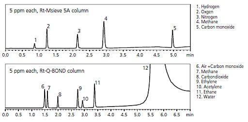 High-Sensitivity Simultaneous Analysis of Inorganic Gases and Lower Hydrocarbons Using Dual BID System