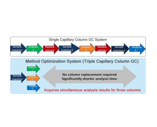 Method Optimization System Triple Capillary Column GC