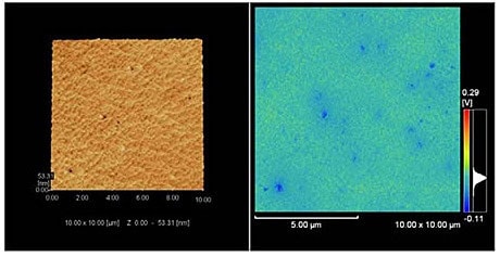 Observation of the Surface Shape and Electric Potential of Magnetic Tapes