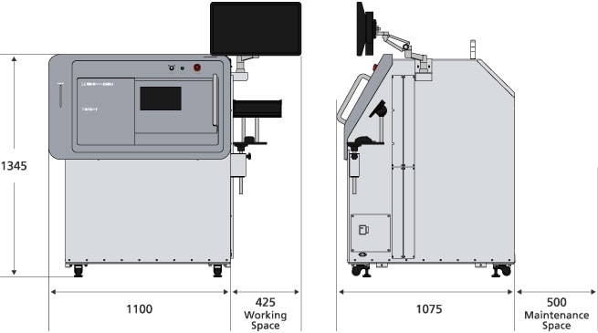 Size Layout and Dimensions (Unit: mm)