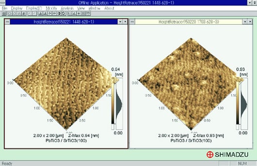 Observation of Lead-Titanate Thin Film