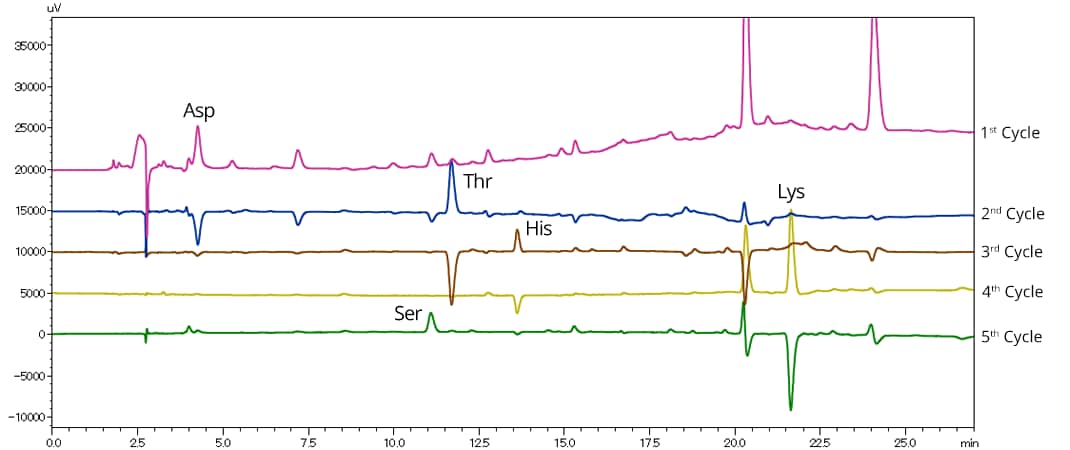 Application Example of the Protein Sequencer