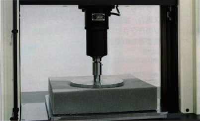 Compression Test Jig for Foam Rubber Specimens