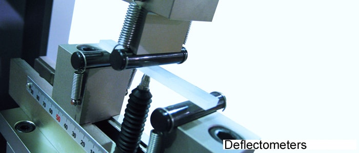 Bending Deflectometers for ISO 178, JIS K 7171, and ASTM D790 Compliant Testing