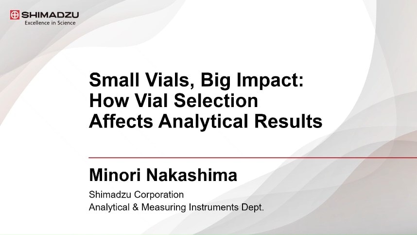 Small Vials, Big Impact
