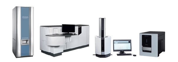 Various types of mass spectrometers