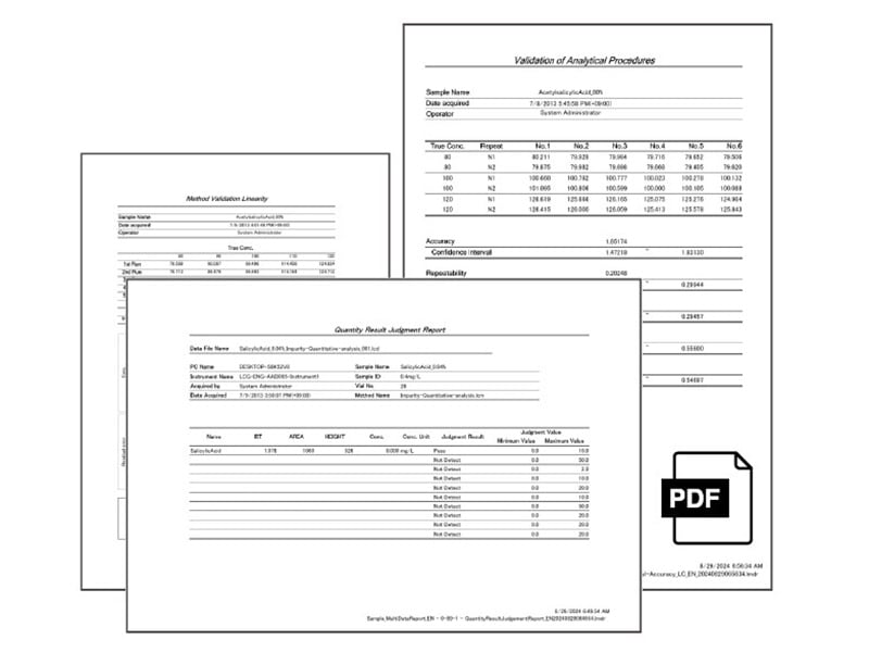 Create Reports by Combining Data from Multiple Analytical Instruments