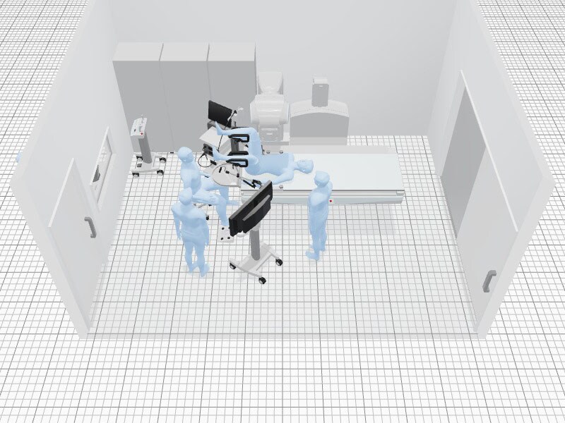 Urological fluoroscopy room