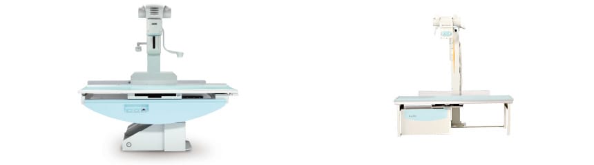 Remote-controlled R/F System: FLEXAVISION SF package / General Radiography System: EZy-RAD Pro EFX version