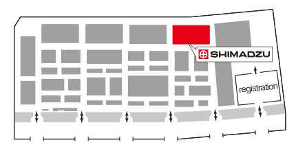 Shimadzu booth