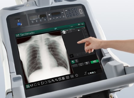 On-site Quick Image Verification on a large LCD monitor