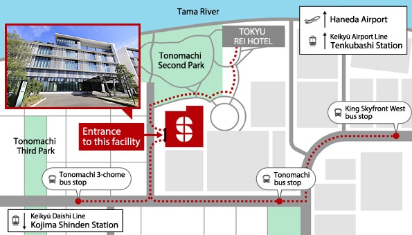 当施設の入口はこちらから