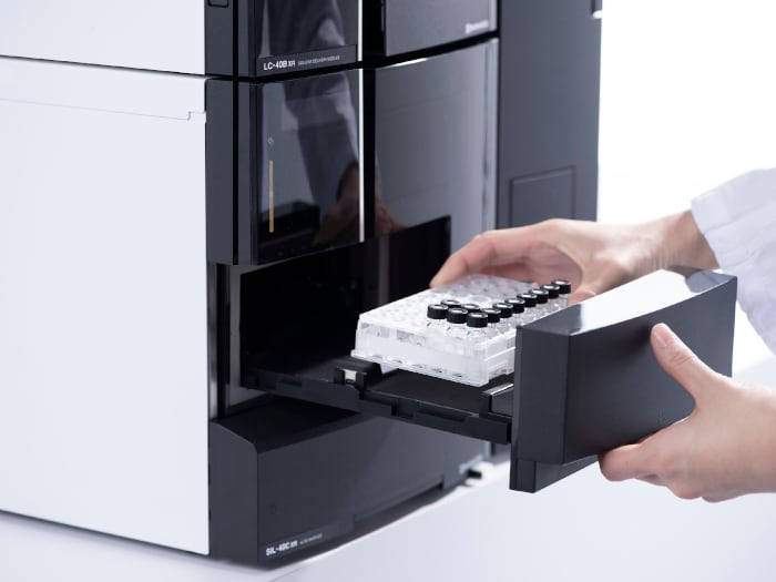 Image with Nexera series ultra high performance liquid chromatographs