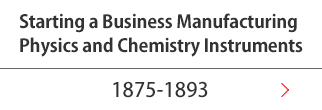 Starting a Business Manufacturing Physics and Chemistry Instruments(1875-1893)
