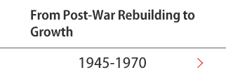 From Post-War Rebuilding to Growth(1945-1970)