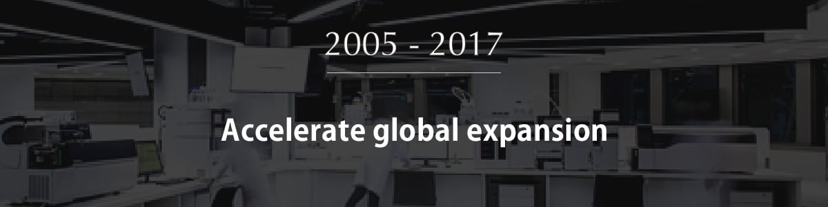 Accelerate global expansion