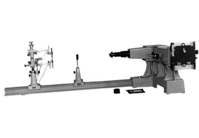 Optical analyzer (spectrograph) and X-ray analyzer manufacturing began