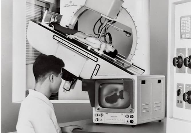 Shimadzu launched the world's first remote X-ray television system