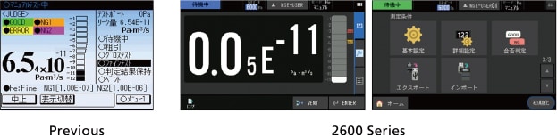 Excellent Operability and Refined Screens