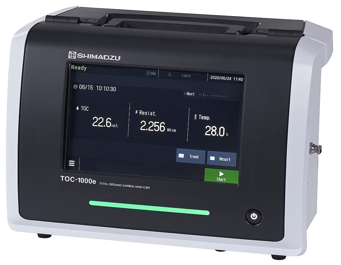TOC-1000e, the First in the eTOC Series of TOC Analyzers