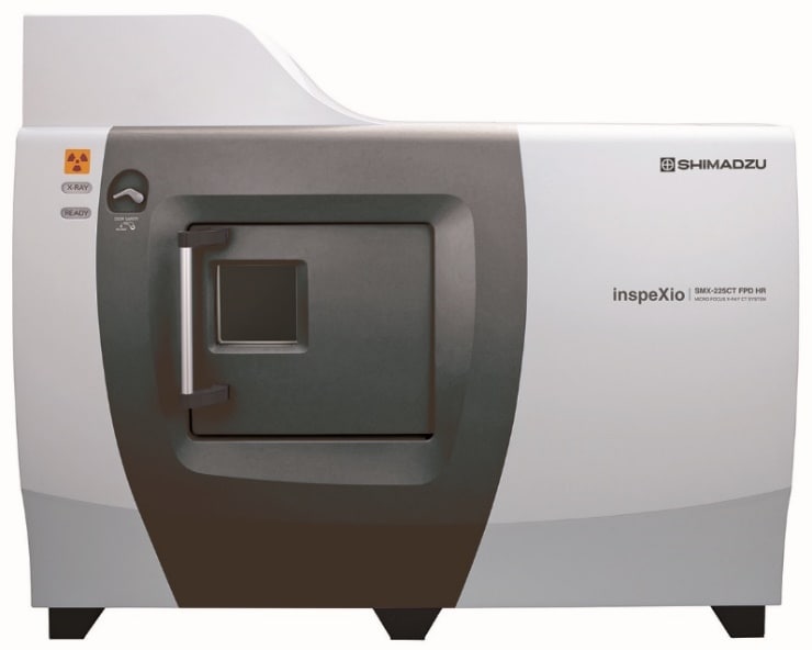 (Bottom) inspeXio SMX-225CT FPD HR Microfocus X-ray CT System