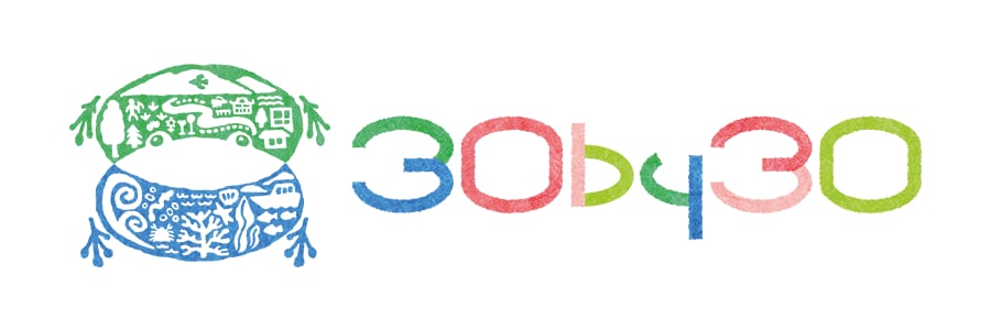 Logo of 30by30 Alliance