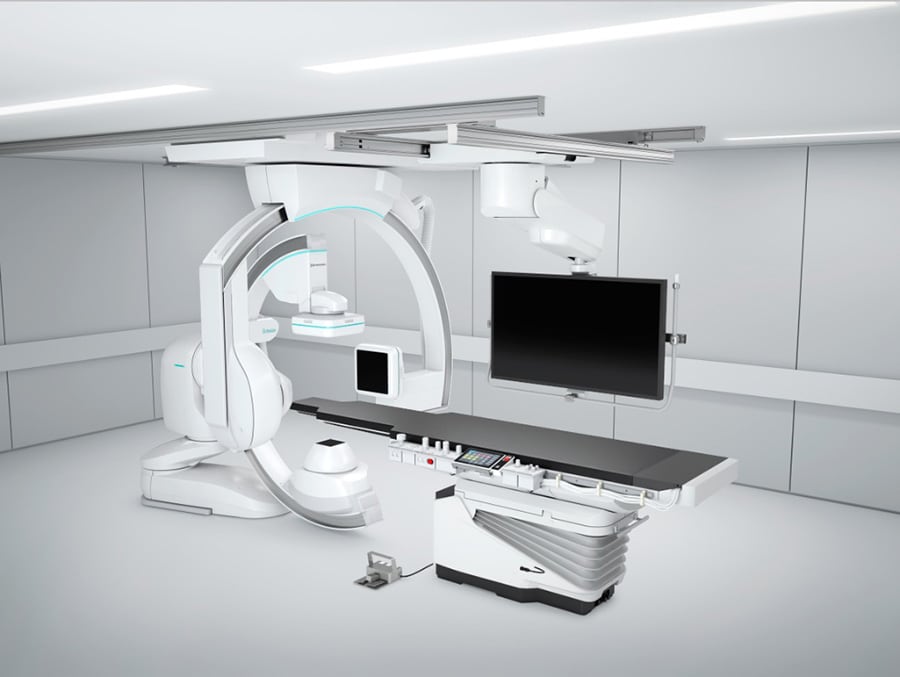 Product Photograph: Trinias Angiography System
