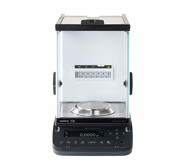Product photo: STABLO-AP Ionizer for Atmospheric Environments (Shown Installed in an Analytical Balance)