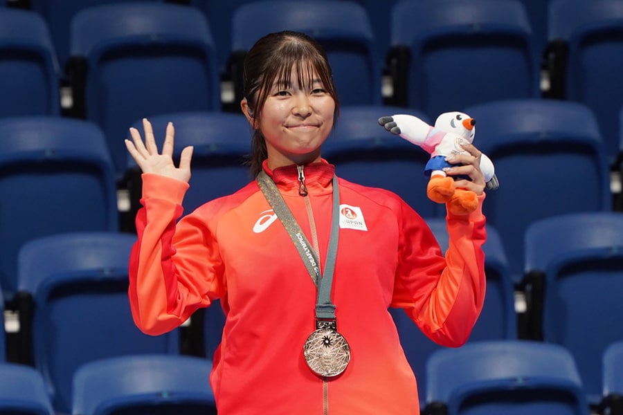 Medalla de bronce en individuales