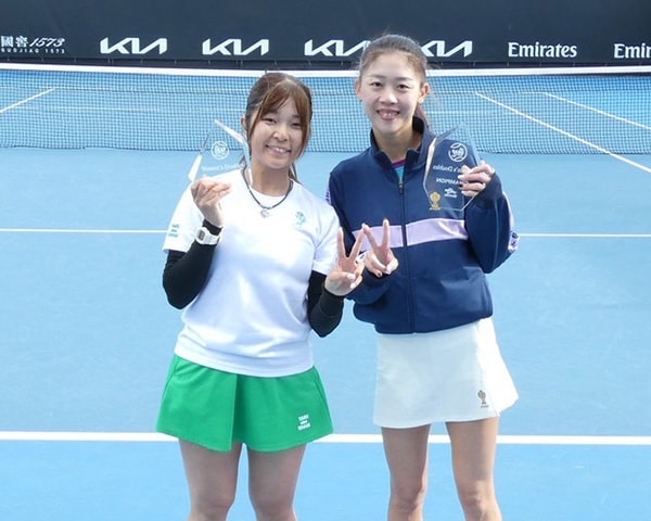 Rina Komokata and Chia-Wen Lin, Doubles Champions