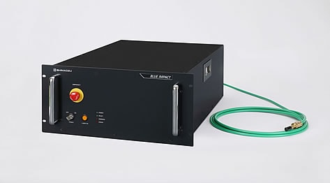 Appearance of High-power and high-brightness blue diode laser module.