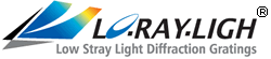 Low Stray Light Diffraction Gratings / Lo-Ray-Ligh®