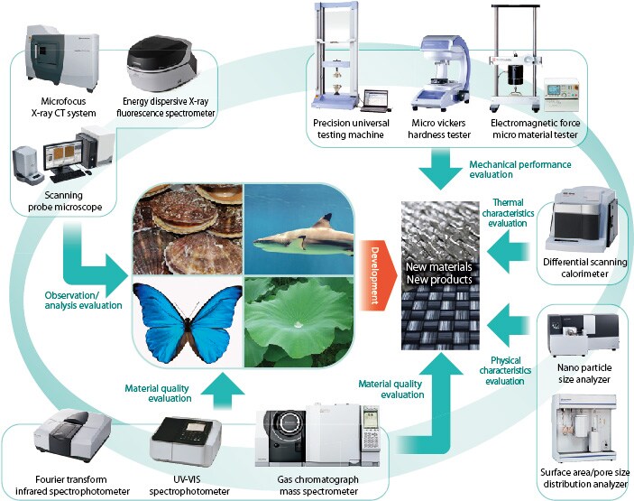 Shimadzu Corporation and Biomimetics