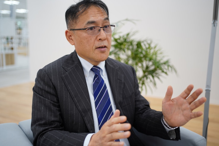 Shinji Takeuchi, General Manager of the Global Environmental Management Department