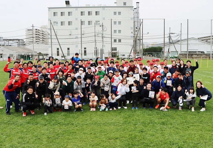 Breakers Sports Festival 2023 morning group photo