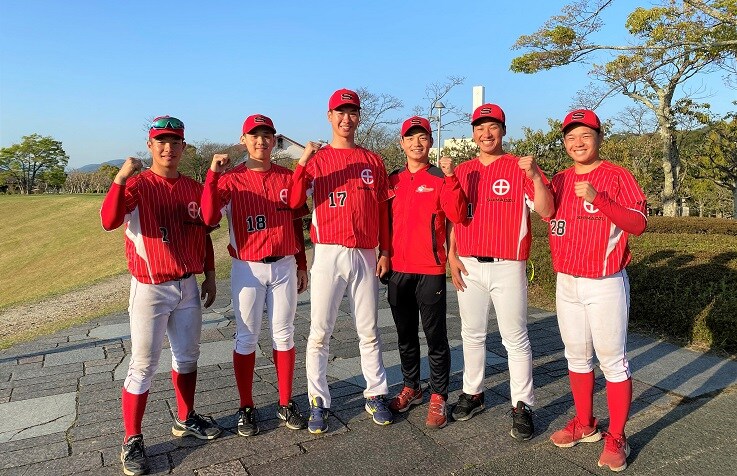 Six new members join the SHIMADZU Breakers baseball team