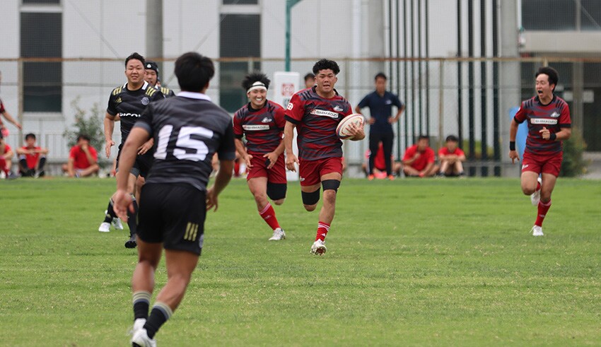 Friendly match with Ricoh Japan