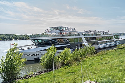 Boat cruise where the party was held