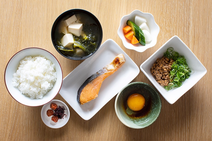 Colorful dining table