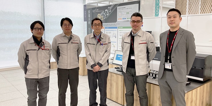 Shimadzu Corporation team members