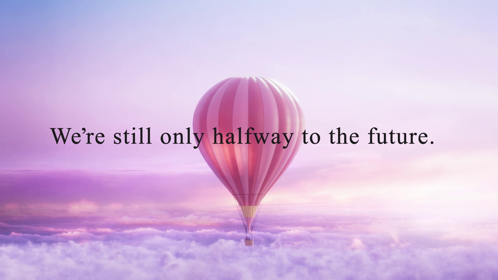 Promotional video for the 150th anniversary commemoration: “We’re still only halfway to the future.”